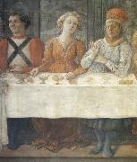 Details of The Feast of Herod Fra Filippo Lippi